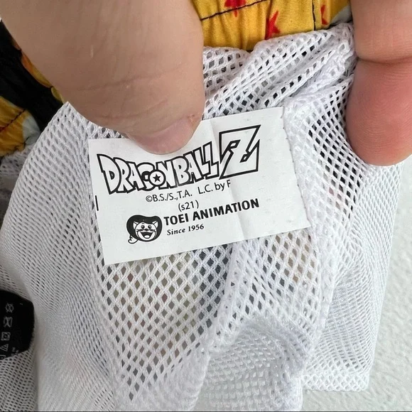 DUMBGOOD Dragon Ball Z Repeat Shorts, Officially Licensed, Lined, Large, NWOT! - Picture 12 of 13